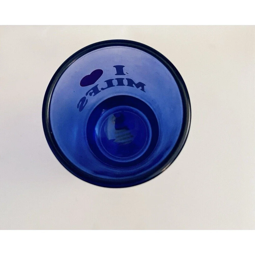 I Love Milfs - Funny Shot Glass Blue Standard Size Barware